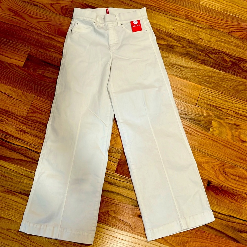 Spanx wide leg jeans